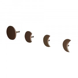 Conjunto de 4 Ganchos Fases da Lua
