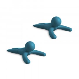 Conjunto de 2 Trava Porta Buddy Azul