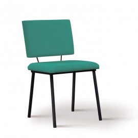 Cadeira Estofada Mafra Verde Água