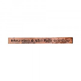 Placa Decorativa Trechos III