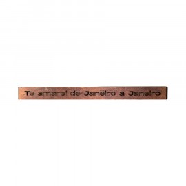 Placa Decorativa Trechos VI