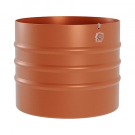 Cachepot Alumínio Friso