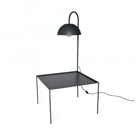 Mesa de Cabeceira Com Luminária Wire