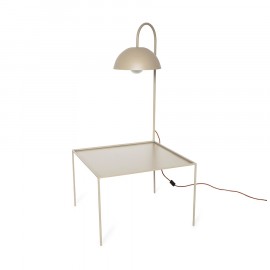 Mesa de Cabeceira Com Luminária Wire