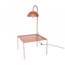 Mesa de Cabeceira Com Luminária Wire