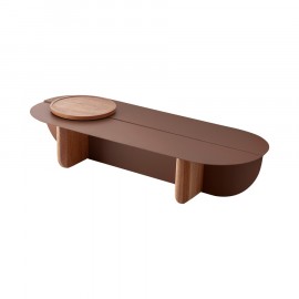 Mesa de Centro Grão Marrom