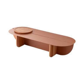 Mesa de Centro Grão Terracota