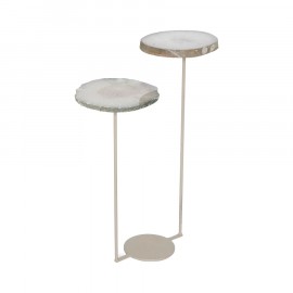 Mesa Flutuante Pedra Natural Dupla
