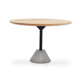 Mesa de Jantar Redonda Orion Jequitibá