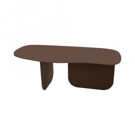 Mesa de Centro Stone G Marrom