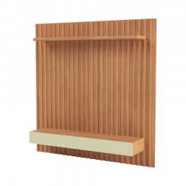 Rack com Painel Ripado Para TV Barcelona