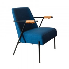 Poltrona Oskar Azul Marinho