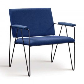 Poltrona Boise Azul