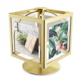 Porta-Retrato Rocker Dourado