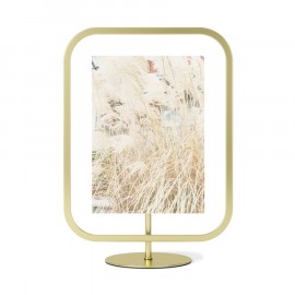 Porta-Retrato Retangular Infinity Dourado - 13x18