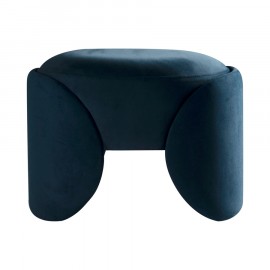 Puff Ortiz Azul Marinho