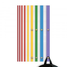 Quadro Cabideiro Arco-Íris