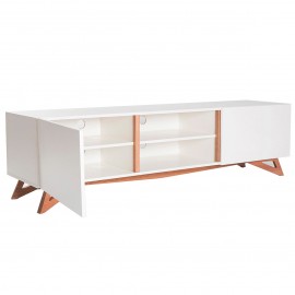 Rack Itaim Branco Com Nicho