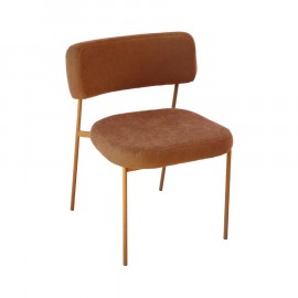 Cadeira Slim Sarja Terracota