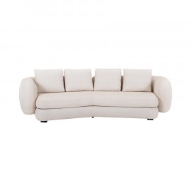 Sofá Curvo Simon Off White
