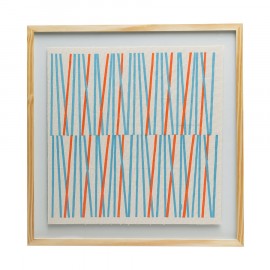 Quadro Talhando a Madeira